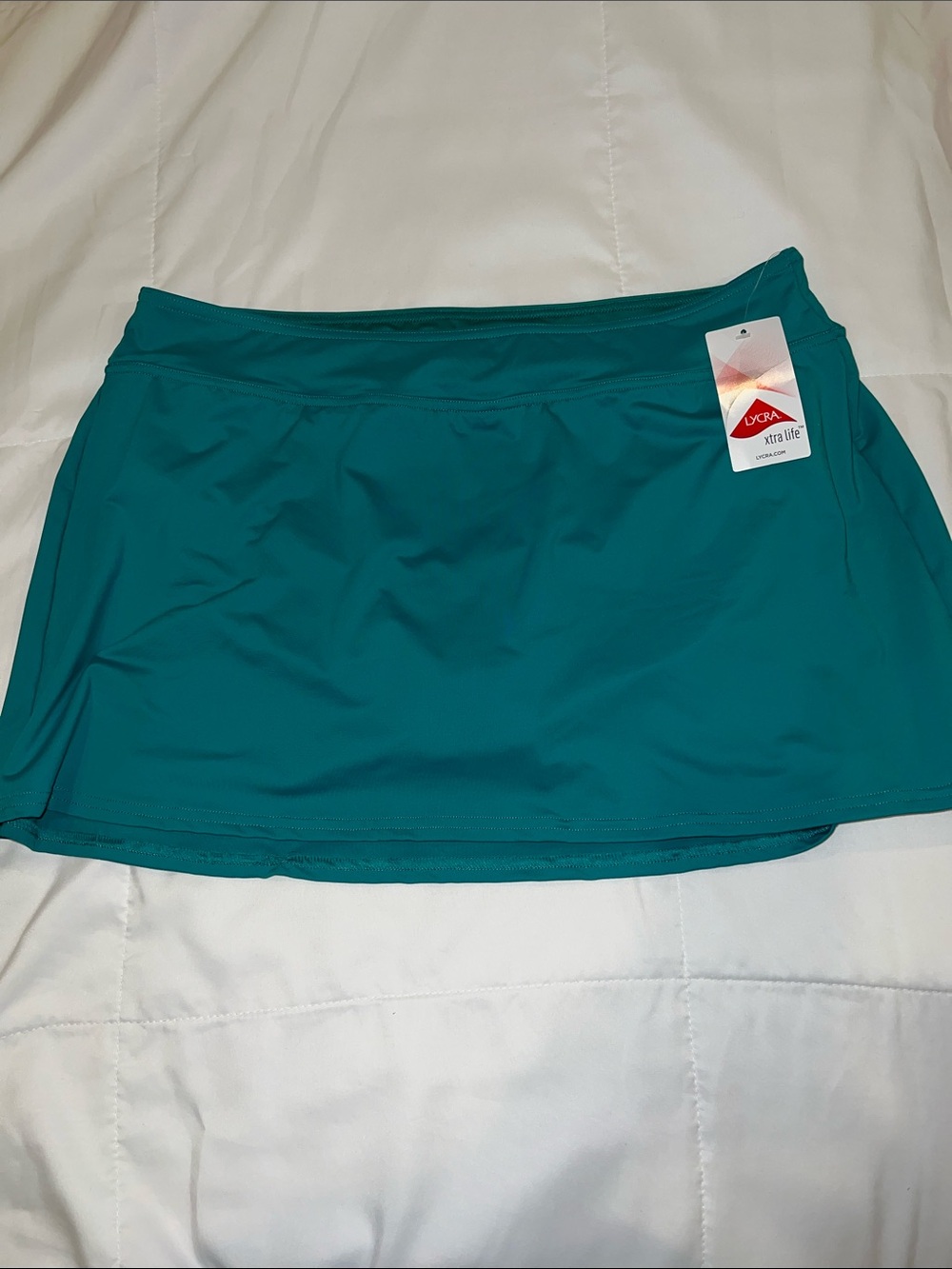 Lands' End Teal Women's Swim Skort